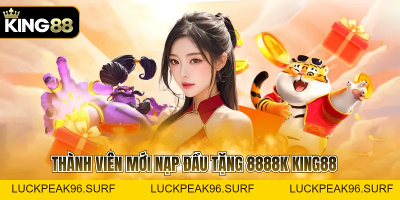 Thành Viên Mới Nạp Đầu Tặng 8888k KING88 Cực Hot - luckpeak96.surf