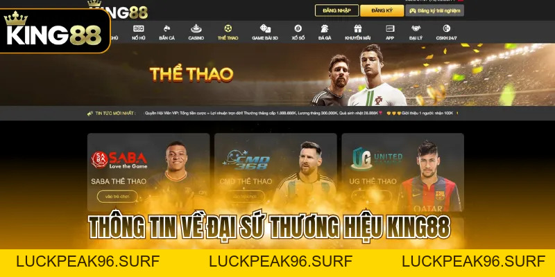 Đại Sứ Thương Hiệu KING88 Ghi Dấu Với Sự Chuyên Nghiệp - luckpeak96.surf